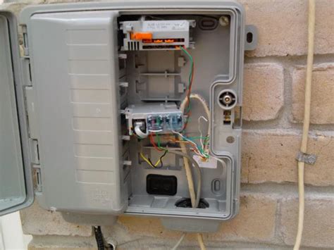 phone junction box dsl|residential telephone junction box.